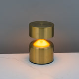 Load image into Gallery viewer, Metal Double-Layer Cylinder Lamp | USB Rechargeable Touch Dimming | Decorative Ambient Table Light