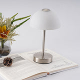 Load image into Gallery viewer, Half-Dome Table Lamp | USB Rechargeable Touch Dimming | Metal Base Minimalist Desk Light