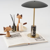 Load image into Gallery viewer, Umbrella-Shape Metal Table Lamp | USB Rechargeable Touch Dimming | Modern Decorative Desk Light