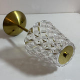 Load image into Gallery viewer, Crystal Carved Table Lamp | Touch Dimming Metal Base | Luxury Decorative Desk Light