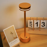 Load image into Gallery viewer, Metal Slim-Rod Table Lamp | USB Rechargeable Touch Dimming | Minimalist Decorative Desk Light
