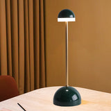 Load image into Gallery viewer, Half-Dome Metal Table Lamp | USB Rechargeable Touch Dimming | Minimalist Tall Desk Light